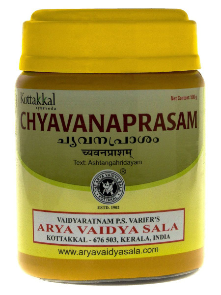 Аюрведический джем Чаванпраш (Chyavanaprasam) Arya Vaidya Sala ...