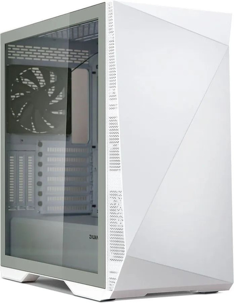 Корпус для ПК E-ATX Zalman Z9 Iceberg, Midi-Tower, без БП, белый ...