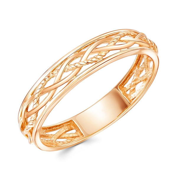 585GOLD Кольцо золотое женское 375 пробы купить на OZON по низкой цене ...