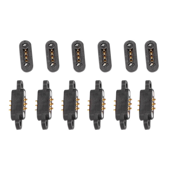 6 пар подпружиненных магнитных разъемов Pogo Pin - купить с доставкой ...