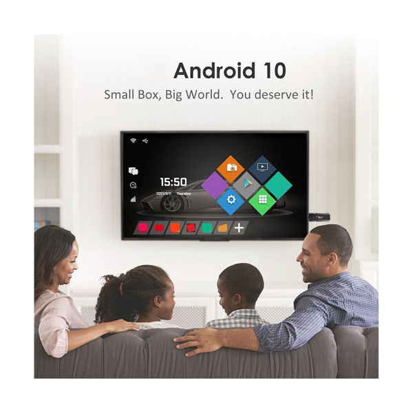 Мини-телевизор H313, сетевой плеер 4K, 1 + 8G, Android Smart TV Box ...