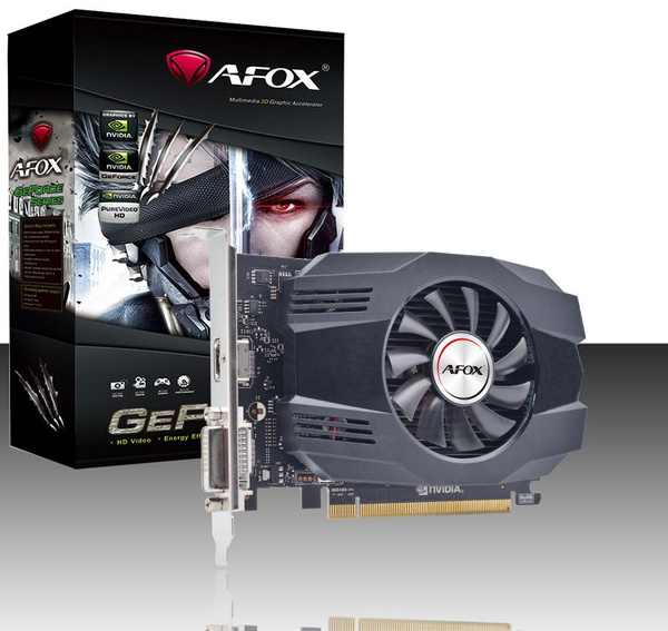 Видеокарта AFOX GeForce GT 1030, 4 ГБ GDDR4, GDDR4 - купить по низким ...