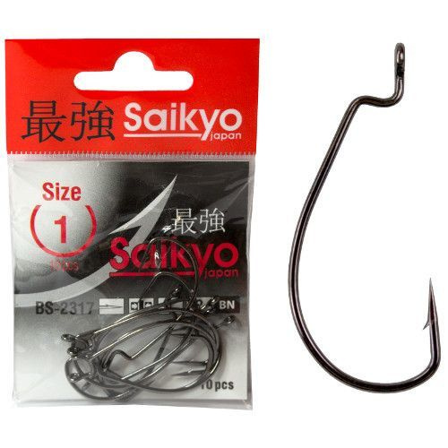 Saikyo Крючок рыболовный, вес 1 шт:5 г - купить с доставкой по выгодным ...