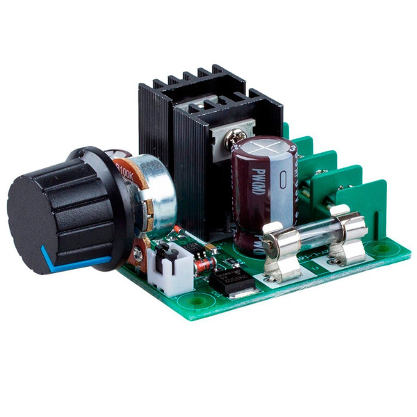 ШИМ регулятор напряжения, скорости двигателя DC 12-40 В 400 Вт до 10А с ...