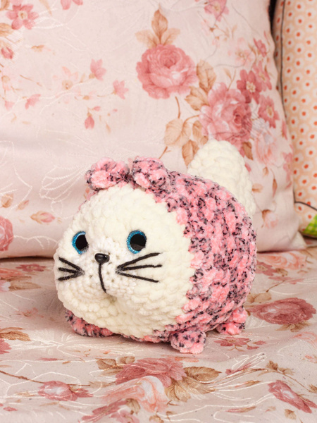 Мягкая игрушка Кот-Колобок - купить с доставкой по выгодным ценам в ...