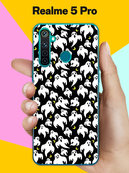Силиконовый чехол на realme 5 Pro Приведения / для Реалми 5 Про ...
