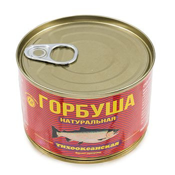 Горбуша натуральная тихоокеанская, Золотистая рыбка , 250 г, Россия ...