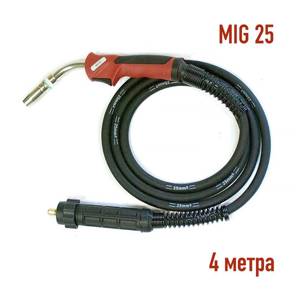 Горелка Aurora MIG 25 AIR COOL 230A(60%) EURO 4m 4 метра купить на OZON ...