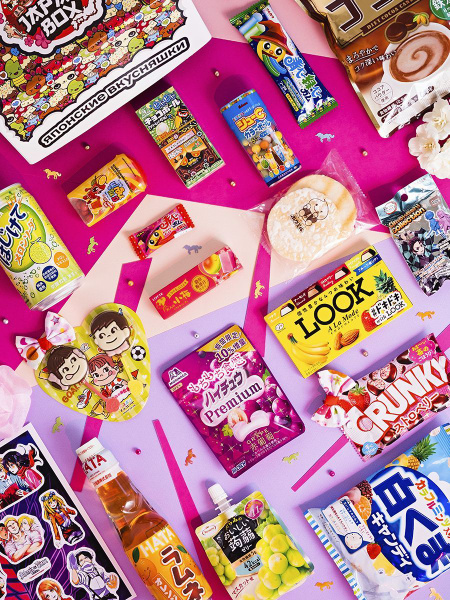 Японские сладости JCANDY Yume Box, сюрприз бокс детям, японские ...