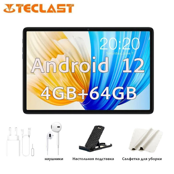 Купить планшет Teclast P30S, 10,1 дюйма, Android 12, 8 rdzeni, GPS ...