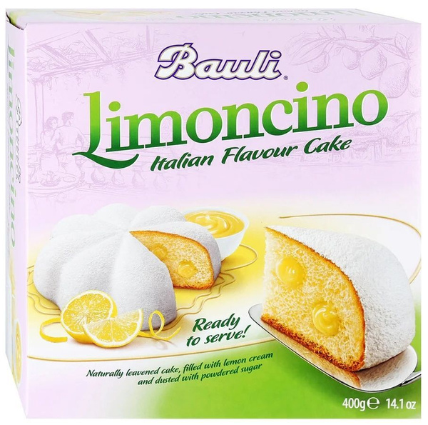 Кекс (Кулич) Bauli Limoncino с кремовой начинкой 400г Италия - купить с ...