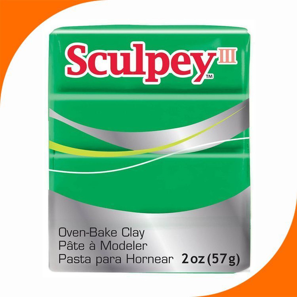 Полимерная глина Sculpey III 323 под изумруд 57 г - купить с доставкой ...