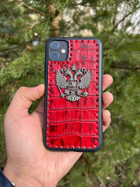Кожаный чехол на Apple iPhone 11 - купить с доставкой по выгодным ценам ...