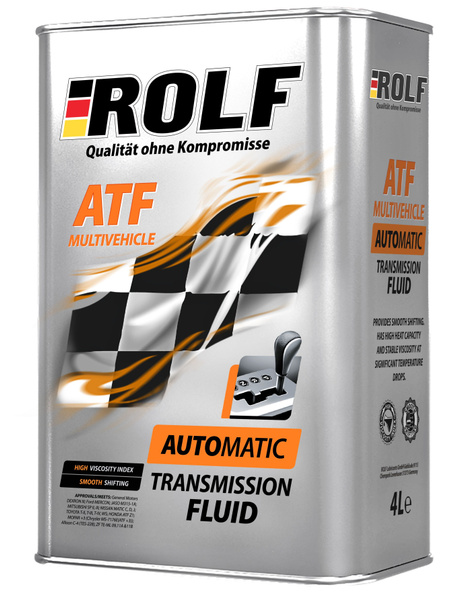 Масло трансмиссионное ROLF ATF Multivehicle 4л - купить по выгодной ...