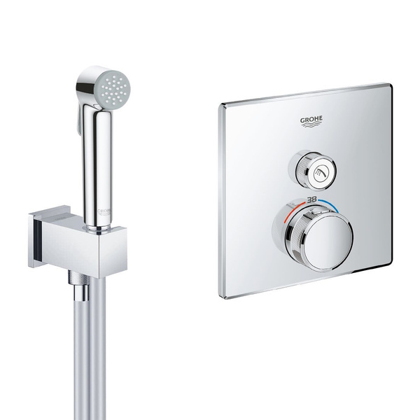 Смеситель GROHE SmartControl Professional 250 Cube Латунь, ABS пластик ...