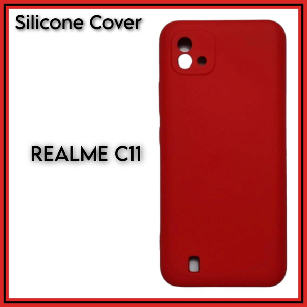 Силиконовый чехол накладка на телефон realme C11 (2021) защитный ...
