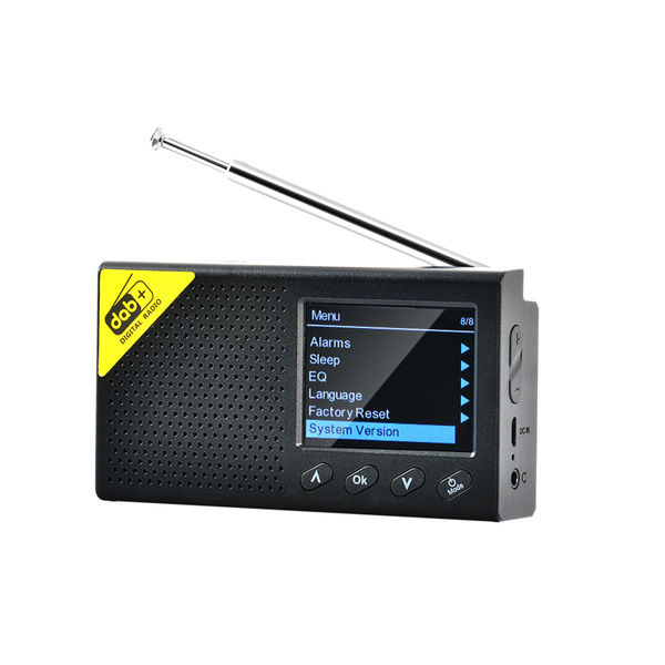 Цифровое радио DAB и FM с BT, портативное цифровое радио купить по ...