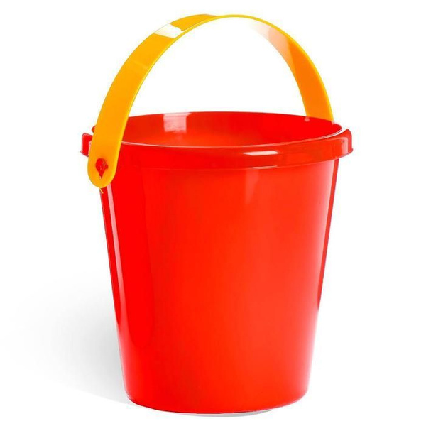 Ведро детское для песка и снега, 0,3 л, цвет красный - купить с ...