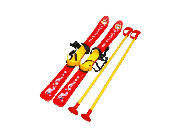 Беговые лыжи ТЕХНОК Лыжи 3350 с палками детские - купить по выгодным ...