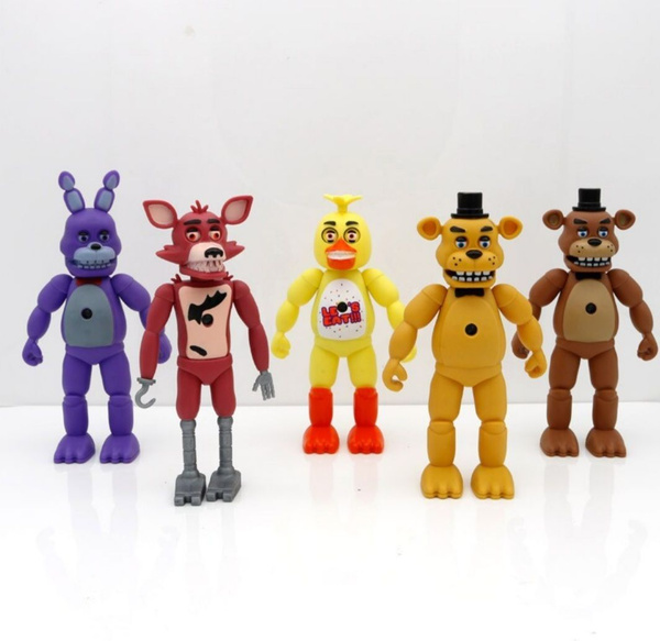 Игрушка аниматроник FNAF фигурка с аксессуарами 5 шт. в наборе экшен ...