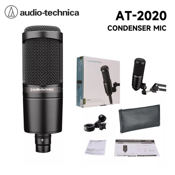 Микрофон универсальный Audio-Technica AT2020 - купить по выгодной цене ...