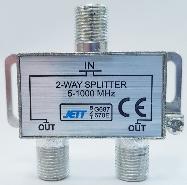 ТВ сплиттер ( VIDEO SPLITTER) 2 way 5-1000 МГц - купить с доставкой по ...
