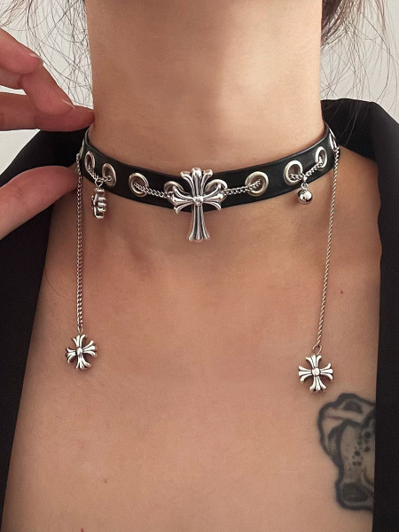 Чокер женский на шею с подвесками/украшение на шею - купить с доставкой ...