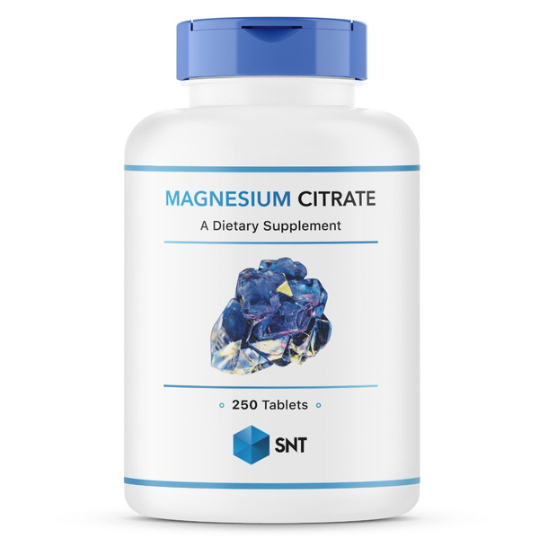 СНТ МАГНИЙ ЦИТРАТ, SNT MAGNESIUM CITRATE, 200 мг 250 таб. - купить с ...