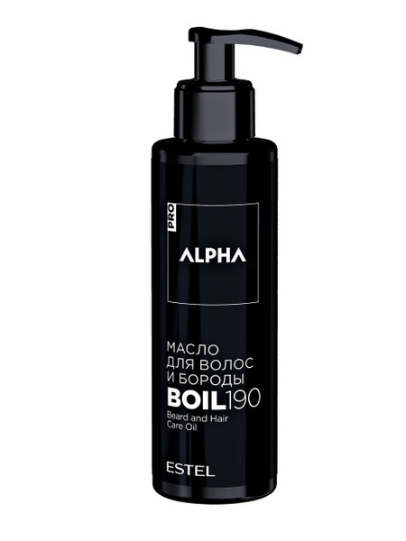 ESTEL PROFESSIONAL Масло ALPHA HOMME PRO для волос и бороды, 190 мл ...