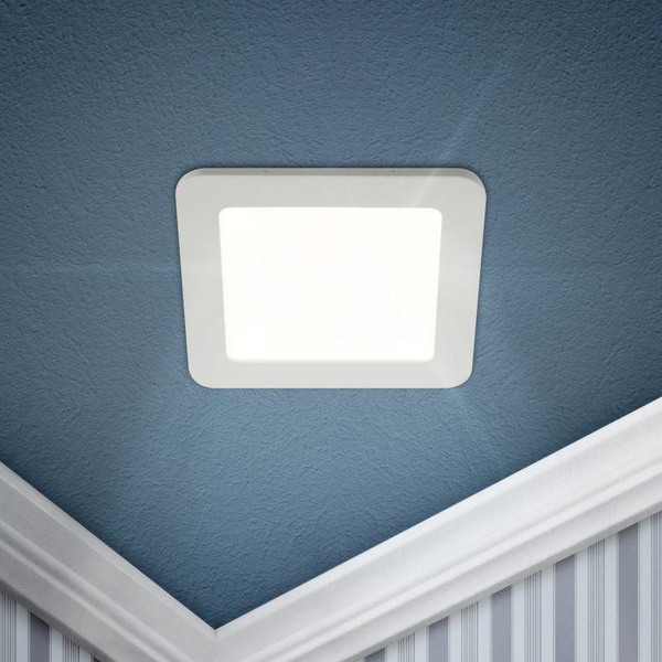 Светильник светодиодный LED 2-24-4K 24Вт 220В 4000К квадратный Эра ...