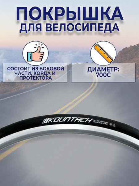 Велосипедная покрышка KENDA K1092, 700Cx28C, покрышка для велосипеда ...