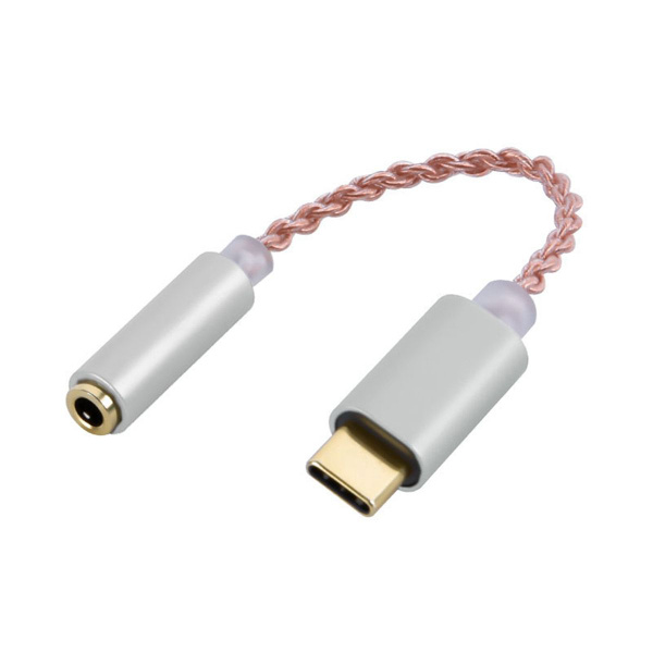 HIFI DAC Усилитель для наушников USB TypeC на 3,5 мм Аудиоадаптер для ...