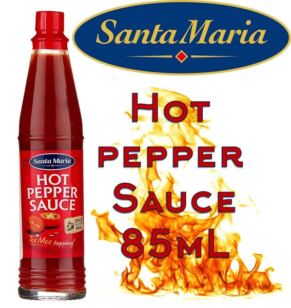 SANTA MARIA Соус Красный острый перечный классический 85мл Hot pepper ...