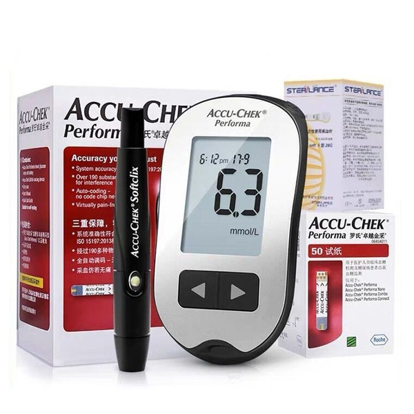 Глюкометр Акку-Чек Перформа (Accu-Chek Performa) комплект измеритель 1 ...