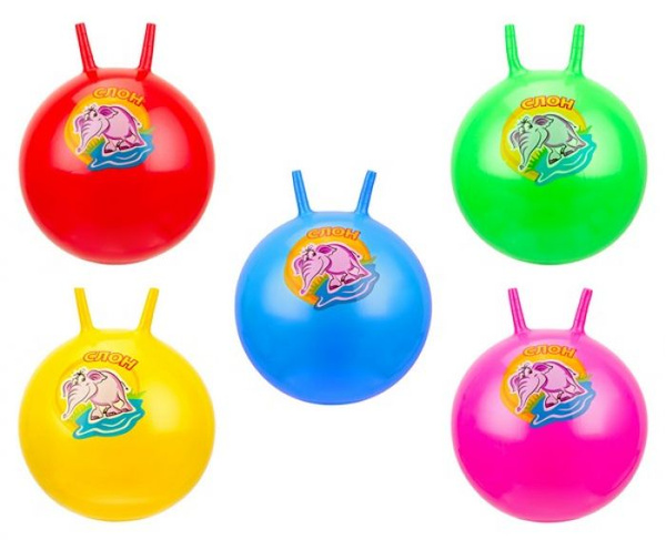 Мяч гимнастический с рожками в ассортименте - купить с доставкой по ...