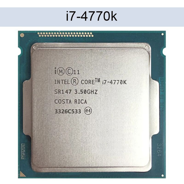 Процессор Intel i7-4770k Core i7 4-го поколения, OEM (без кулера), 4 яд ...