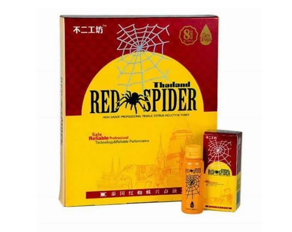 Женский возбудитель Тайский Красный Паук, Red Spider капли быстрого ...