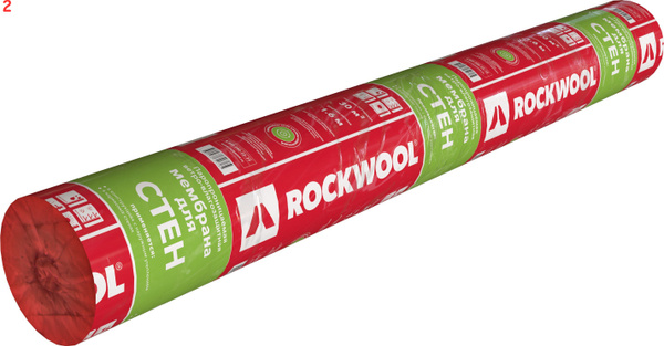Ветро-влагоизоляция для стен Rockwool 70 м (2 шт.) - купить с доставкой ...