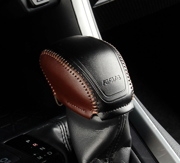 Чехол на ручку АКПП для Toyota RAV4 (Тойота Рав 4) XA50 2019 2020 2021 ...