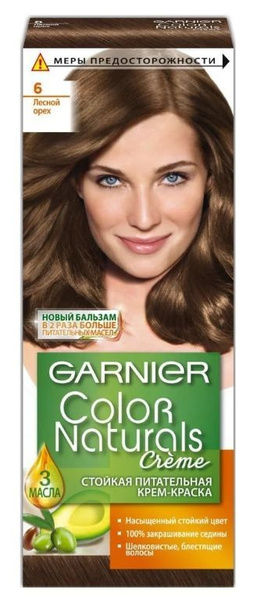 Garnier Краска для волос Color Naturals, тон 6 Лесной орех купить на ...