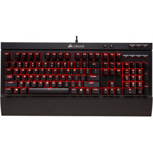Механическая клавиатура Corsair K68 Red LED купить по низкой цене ...
