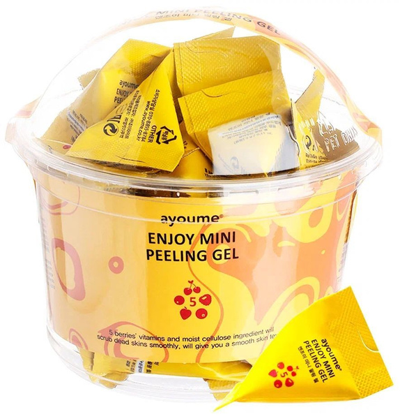 Гель-эксфолиатор для лица AYOUME ENJOY MINI EXFOLIATOR GEL набор 3г ...