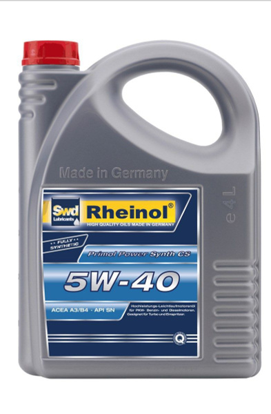 Масло моторное SWD Rheinol 5W-40 Синтетическое - купить в интернет ...