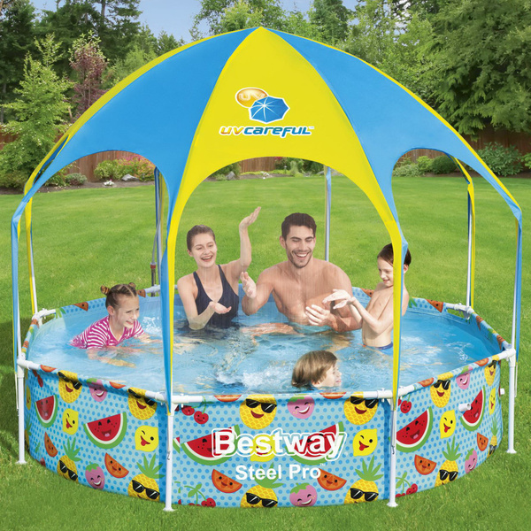 Характеристики Каркасный бассейн Bestway 56432 Splash-in-Shade 244*51 ...