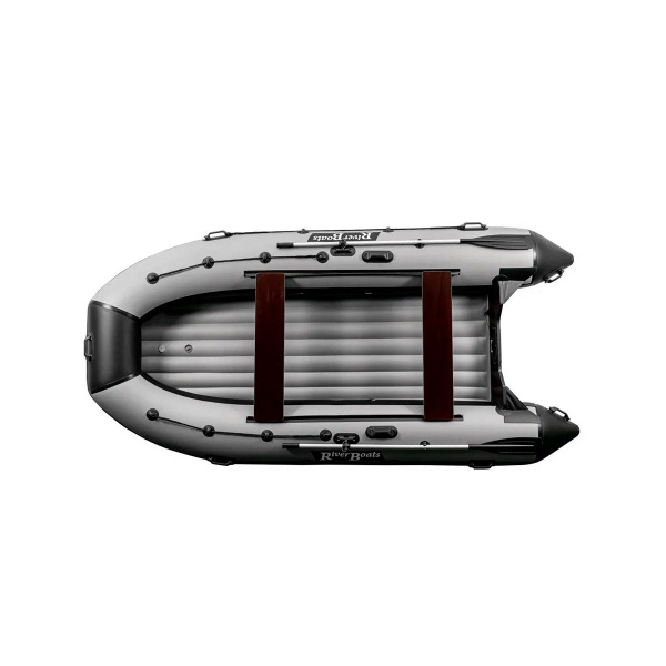 Лодка ПВХ RiverBoats RB 410 (НДНД) (Черно-серый) - купить по выгодной ...