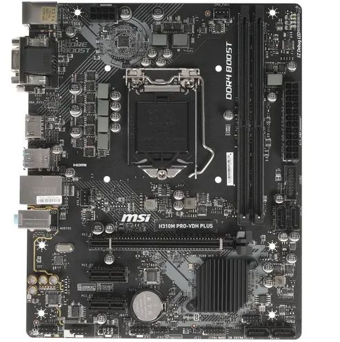 Материнская плата MSI H310M PRO-VDH PLUS купить по низкой цене с ...
