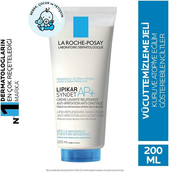 La Roche-Posay Lipikar SYNDET Ap+, Гель для мытья тела 200мл - купить с ...