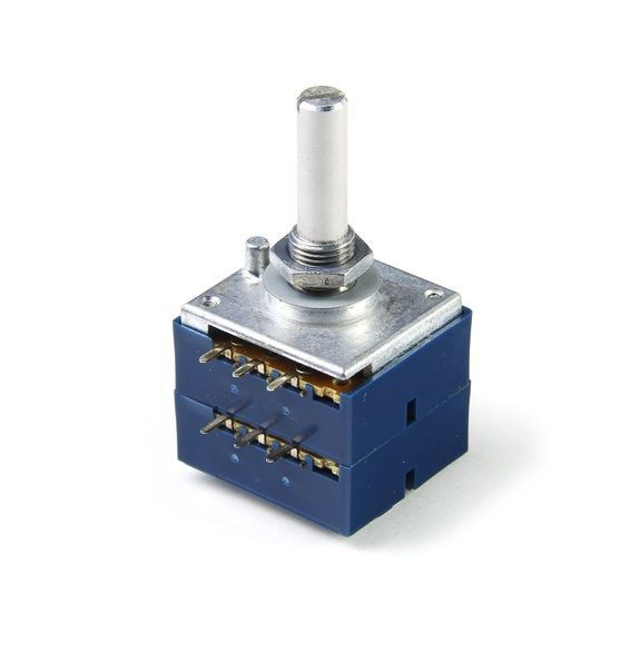 Переменный резистор Alps RK27 50 кОм - купить с доставкой по выгодным ...