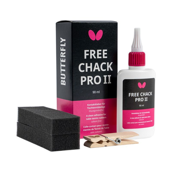 Клей для накладок Butterfly Free Chack Pro II (2) 90ml - купить с ...