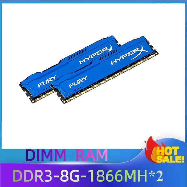Модуль оперативной памяти Kingston Fury -HK-DDR3-8GB-1866-DIM*2 2x8 ГБ ...